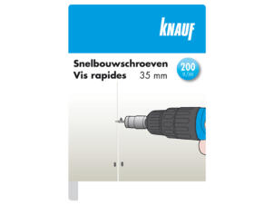 Knauf gipsplaatschroeven 3,5x35 mm 200 stuks