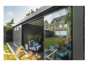 Telluria glaswand Classico Lounge XL 3030/3330 tuinhuis antraciet