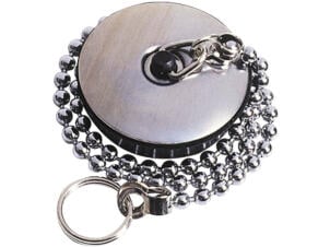 Wirquin gootsteenstop 47mm met ketting 45cm