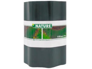 Nature grasrand 20cm 9m groen