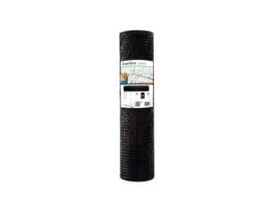 Giardino grillage soudé 25m x 201cm 12,7mm plastifié noir