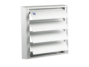 Renson grille de hotte 173x173 mm aluminium gris clair