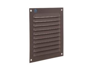 Renson grille estampée 150x150 mm aluminium gris anthracite
