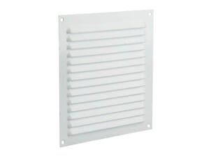 Renson grille estampée 200x200 mm aluminium blanc
