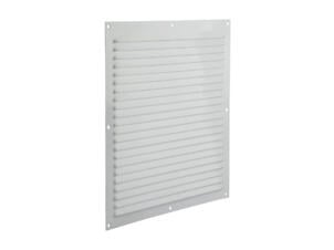 Renson grille estampée 300x300 mm aluminium blanc