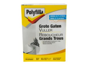 Polyfilla grote gatenvuller 1kg grijs
