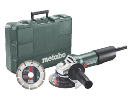 Metabo haakse slijper 850W 125mm + accessoires 1