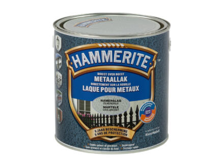 Hammerite hamerslaglak 2,5l zilvergrijs 1