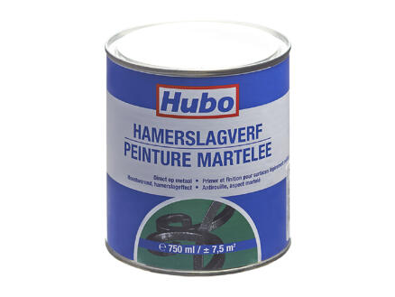 Hubo hamerslagverf 0,75l wit 1
