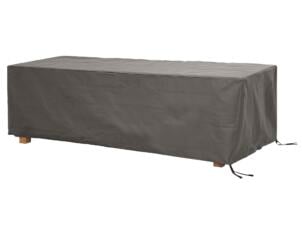 Perel housse pour table de jardin 225x105x75 cm gris