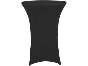 Practo Garden housse table haute ronde noir