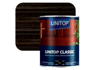 Linitop houtbeits 1l ebbenhout #287