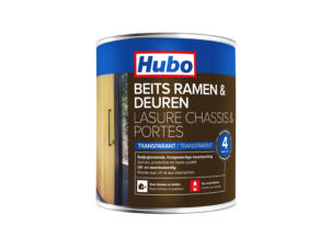 Hubo houtbeits ramen & deuren 0,75l licht eiken