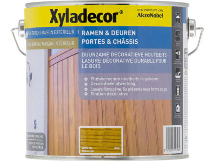 Xyladecor houtbeits ramen & deuren 2,5l lichte eik 1