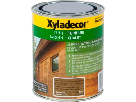 Xyladecor houtbeits tuinhuis 0,75l donkere eik 1