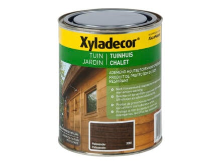Xyladecor houtbeits tuinhuis 0,75l palissander 1