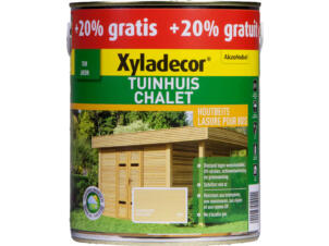 Xyladecor houtbeits tuinhuis 2,5l + 0,5l kleurloos