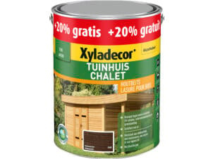 Xyladecor houtbeits tuinhuis 2,5l + 0,5l palissander
