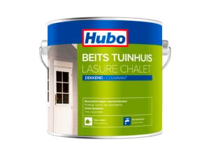 Hubo houtbeits tuinhuis 2,5l bleekgroen