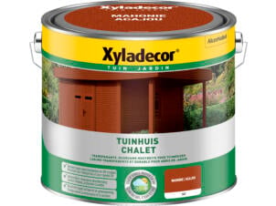 Xyladecor houtbeits tuinhuis 2,5l mahonie mat