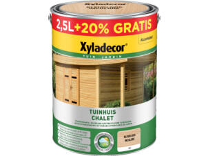 Xyladecor houtbeits tuinhuis 3l kleurloos