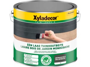 Xyladecor houtbeits tuinhuis mat 2,5l antraciet