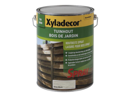 Xyladecor houtbeschermer spray 5l grey wash 1