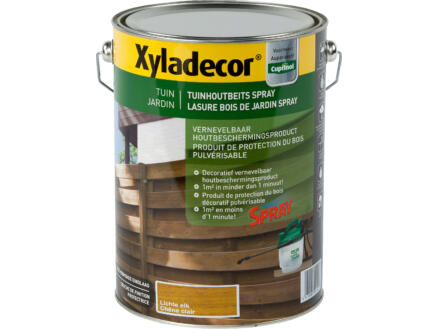 Xyladecor houtbeschermer spray 5l lichte eik 1