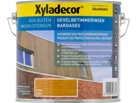 Xyladecor houtbescherming gevelbetimmeringen 2,5l ceder 1