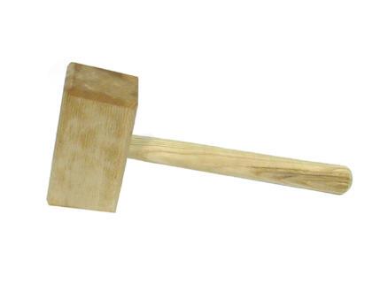 Modderig Coördineren Kerstmis AVR houten hamer 8cm | Hubo