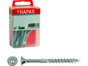 Hapax houtschroeven 120x6 mm verzinkt 20 stuks