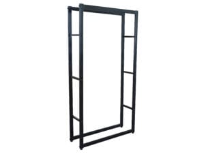 Practo Garden houtstapelrek 150x80x25 cm staal