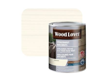 Wood Lover huile bois brut 0,75l white wash 1