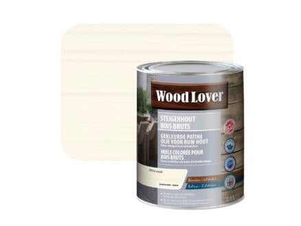 Wood Lover huile bois brut 2,5l white wash 1
