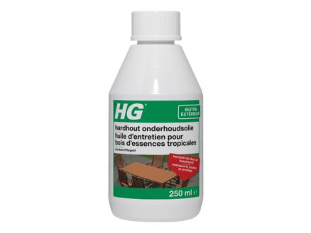 HG huile d'entretien pour bois d’essences tropicales 0,25l 1