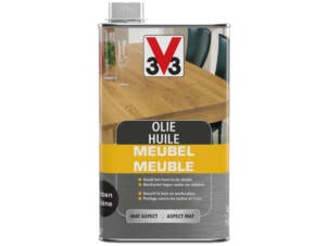 V33 huile meuble déco mat 0,5l ébène