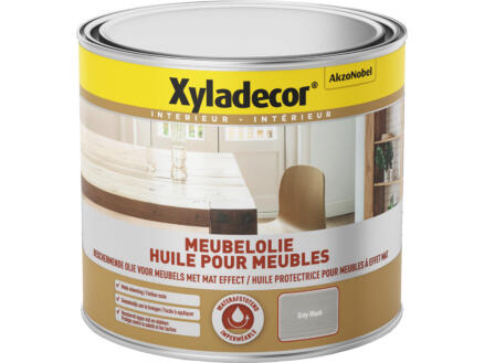 Xyladecor huile meubles intérieurs mat 500ml grey wash 1
