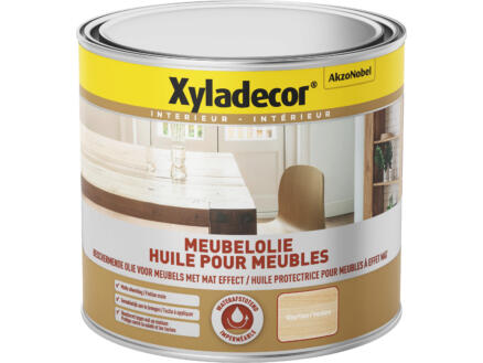 Xyladecor huile meubles intérieurs mat 500ml incolore 1