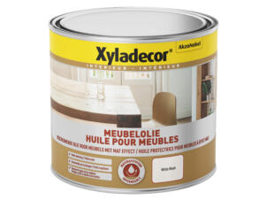 Xyladecor huile meubles intérieurs mat 500ml white wash