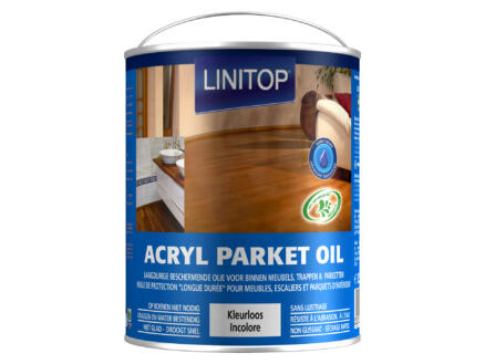 Linitop huile parquet acrylique 2,5l 1