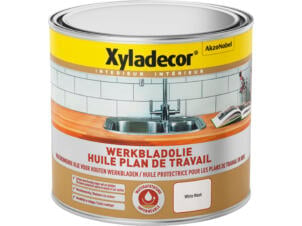 Xyladecor huile plan de travail mat 500ml white wash