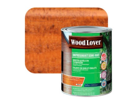 Wood Lover impregneerbeits 2,5l Afrikaans noten #630 1