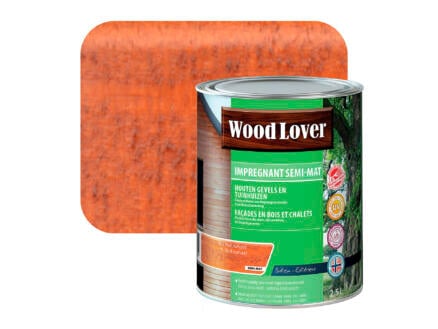 Wood Lover impregneerbeits 2,5l natuurteak #603 1