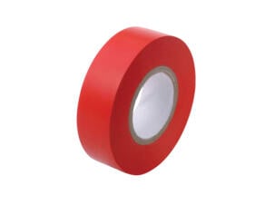 Profile isolatietape 10m x 15mm rood