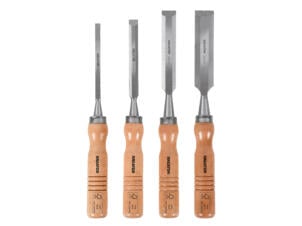 Kreator jeu de ciseaux à bois KRTH23603 6/12/18/24 mm 4 pièces