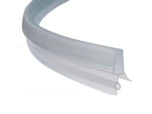 Lafiness joint centrable porte de douche/paroi de bain 110cm/6-8 mm