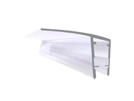 Lafiness joint d'étanchéité magnétique douche fermeture d'angle 200cm/8-10 mm vertical transparent 1