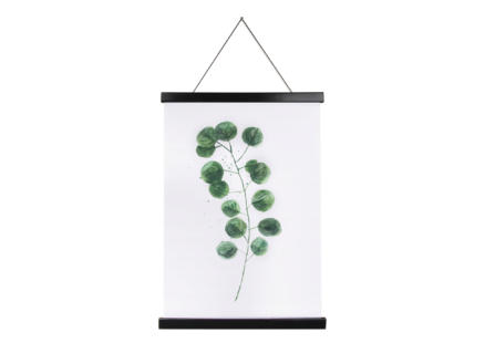 Art for the Home kakémono décoratif 40x60 cm eucalyptus vert 1