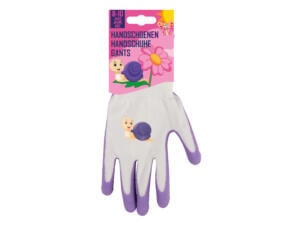 Talen Tools kinderwerkhandschoenen 8-10 jaar polyester slak paars