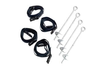 Exit Toys kit d'ancrage trampoline set de 8